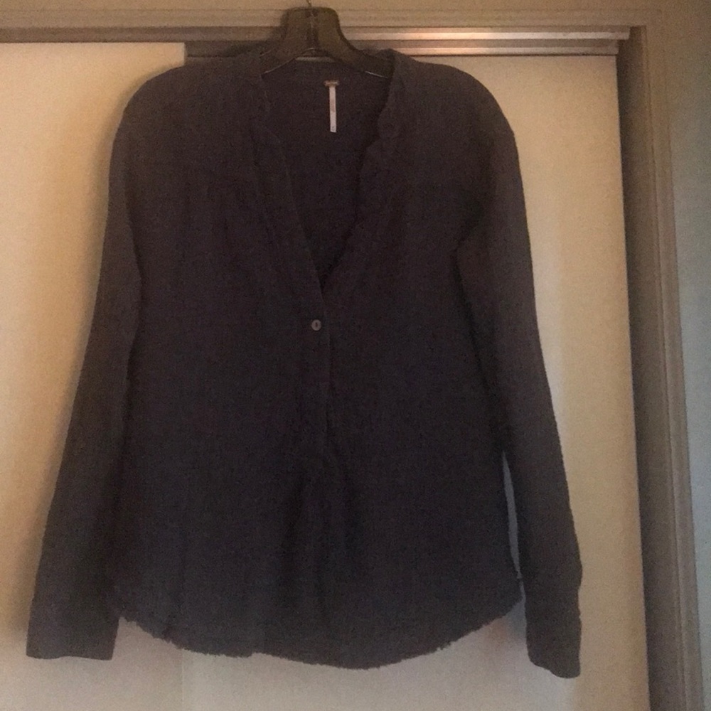 Free people gauze top